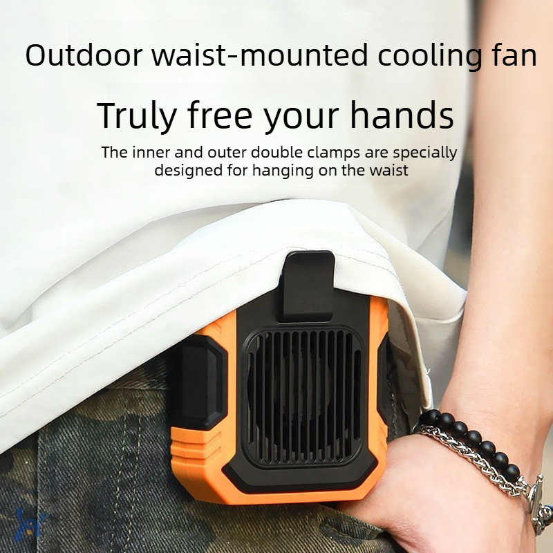 허리 장착형 클립온 팬 USB 충전식 핸즈프리 고속 휴 - Outdoor Camping Fan 리뷰 및 가격