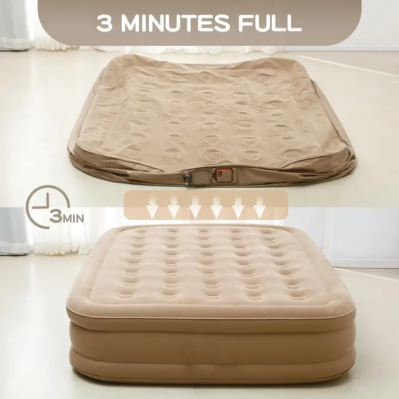 실내 에어 매트리스 글램핑 매트 PVC 풍선형 수면 매 - Bed Outdoor Camping 리뷰 및 가격