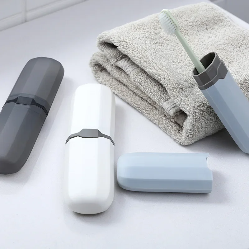 여행 휴대용 칫솔 치약 홀더 보관 상자 케이스, 연필  - Outdoor Camping Bathroom 리뷰 및 가격