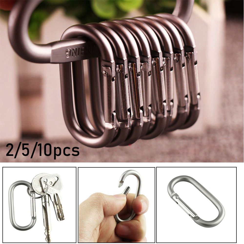 합금 알루미늄 서바이벌 기어 캠프 등산 후크 카라비너  - Outdoor Camping Essential Gear 리뷰 및 가격