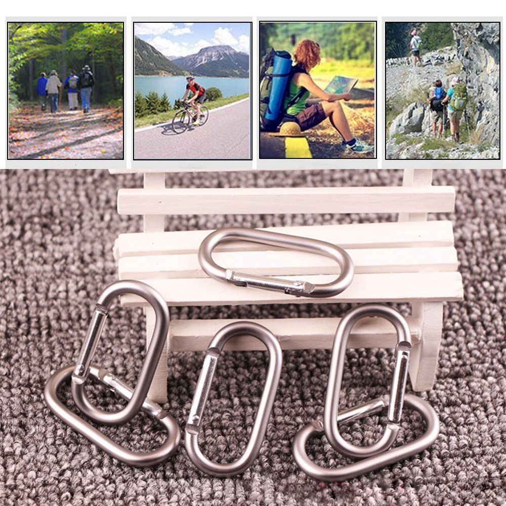 합금 알루미늄 서바이벌 기어 캠프 등산 후크 카라비너  - Outdoor Camping Essential Gear 리뷰 및 가격