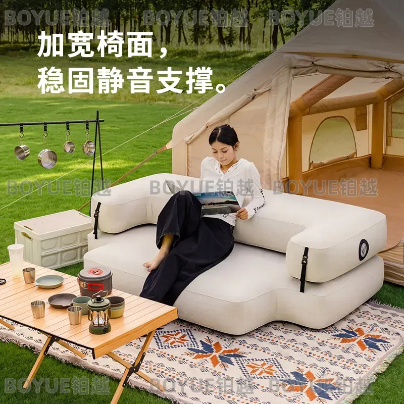 야외용 브러쉬드 인플레이터블 소파 베드 고급 캠핑용 리 - Bed Outdoor Camping 리뷰 및 가격