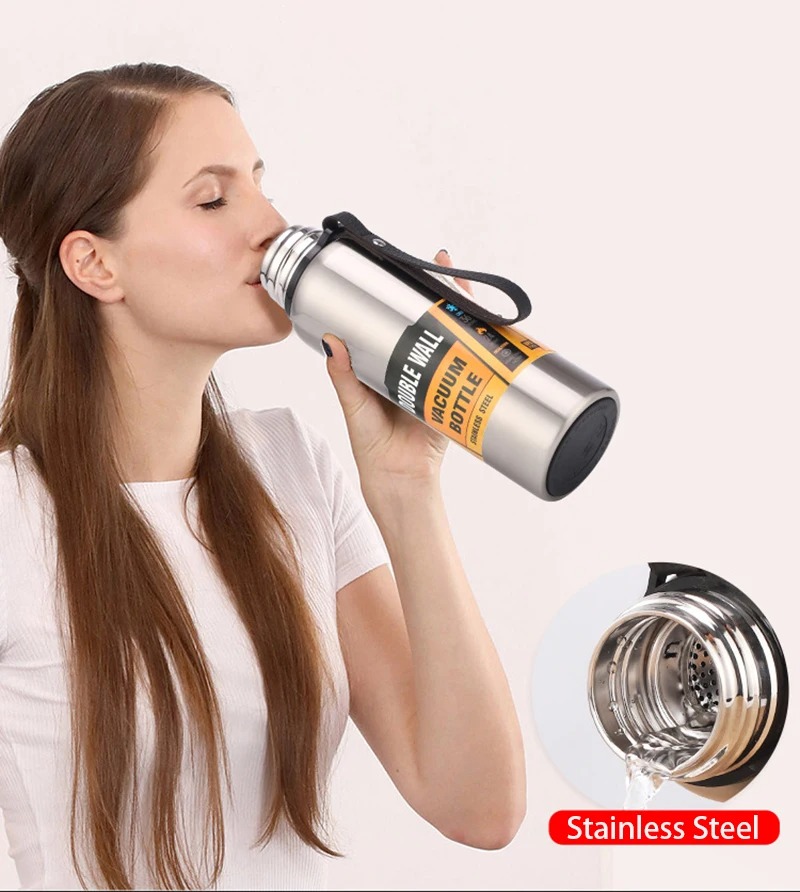 500/1000/1500ml 스테인레스 스틸 보온병 대 - Vacuum Insulated Flask 리뷰 및 가격