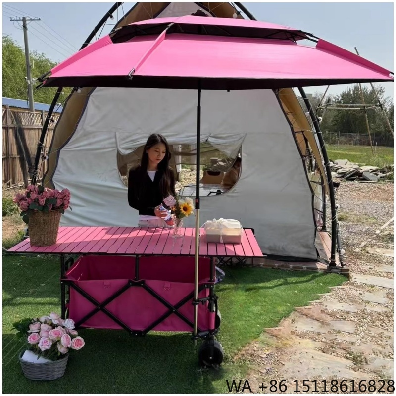 420L 고품질 4단 높이 조절 가능 헤비듀티 접이식  - Outdoor Camping Canopy 리뷰 및 가격